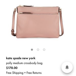 Kate Spade ♠️ Polly Medium Crossbody Bag